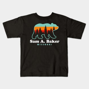 Sam A. Baker State Park Missouri Patterson MO Bear Kids T-Shirt